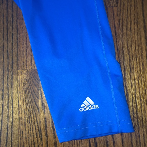 Blue Adidas Workout leggings - Picture 2 of 4